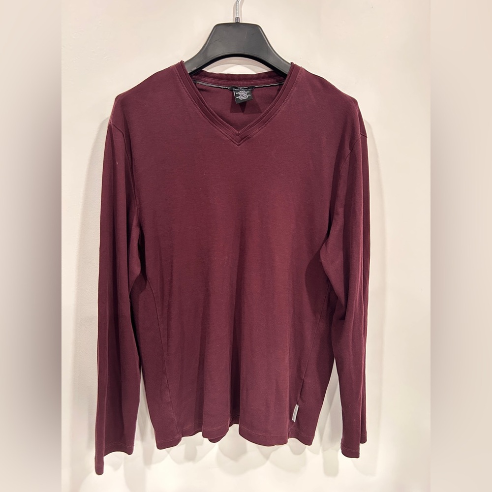 Calvin Klein Jeans Bergundy Sweater
